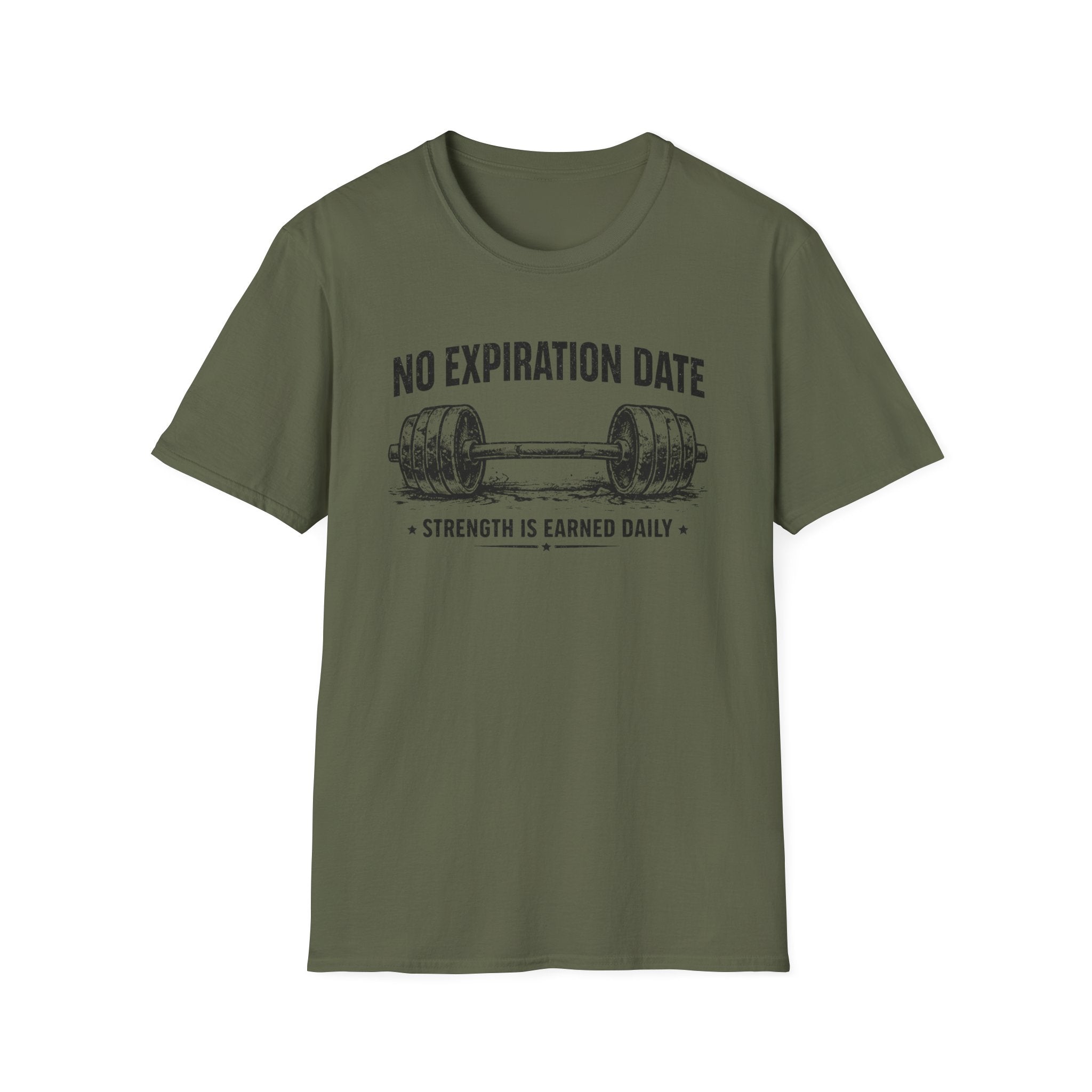 No Expiration Date Barbell T-Shirt