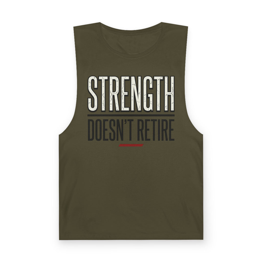 Strength Doesn't Retire Tank Top
