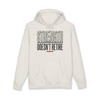 Strength Doesn't Retire Heavyweight Gym Hoodie