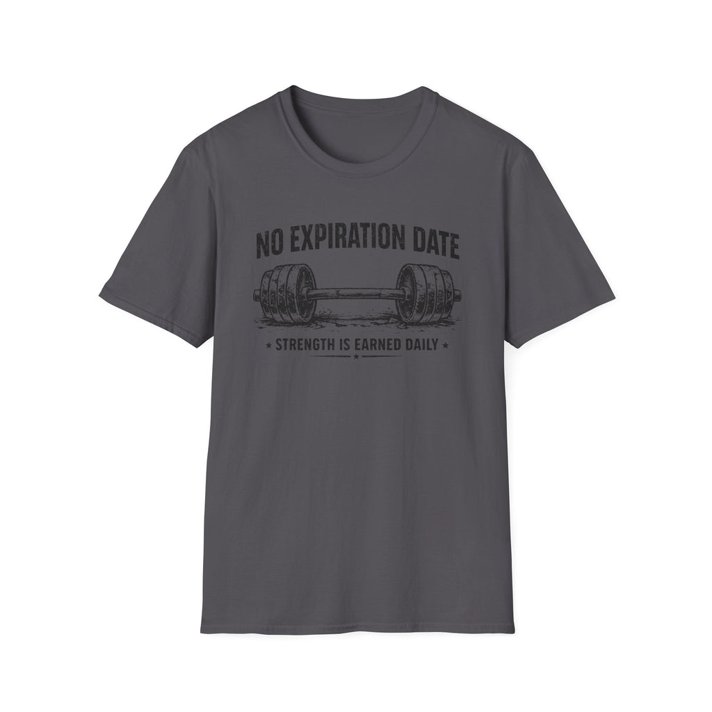 No Expiration Date Barbell T-Shirt