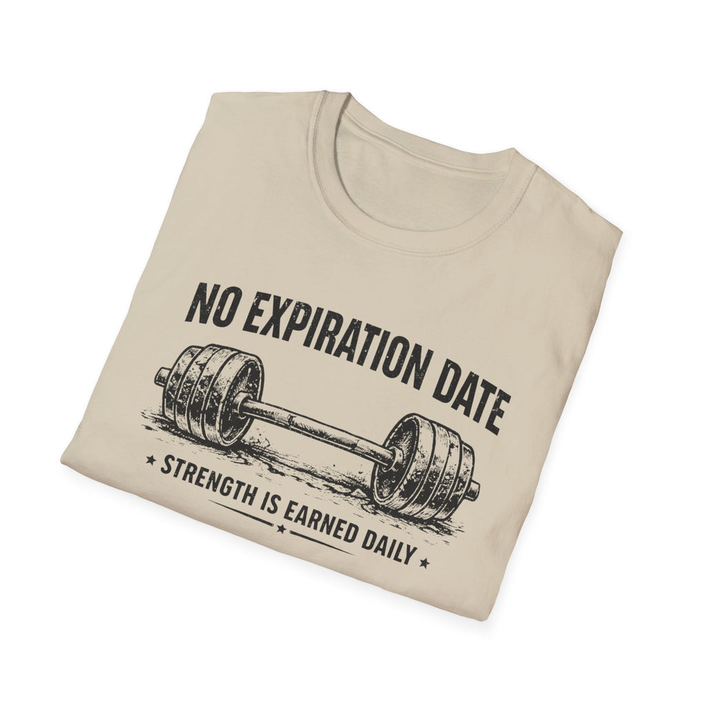No Expiration Date Barbell T-Shirt