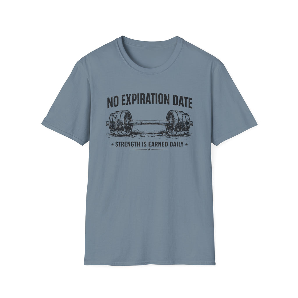 No Expiration Date Barbell T-Shirt