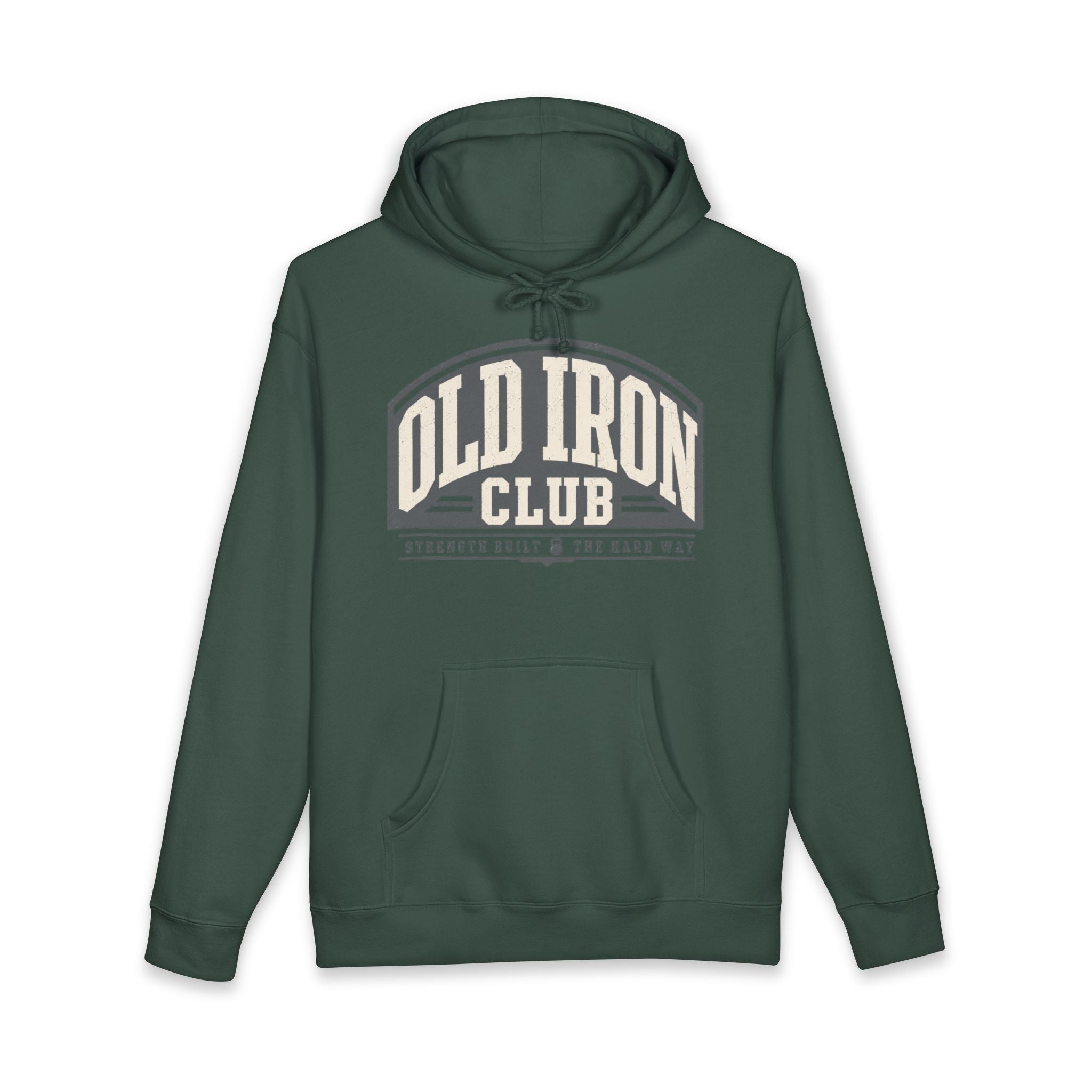 Old Iron Club Heavyweight Gym Hoodie