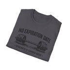 No Expiration Date Barbell T-Shirt