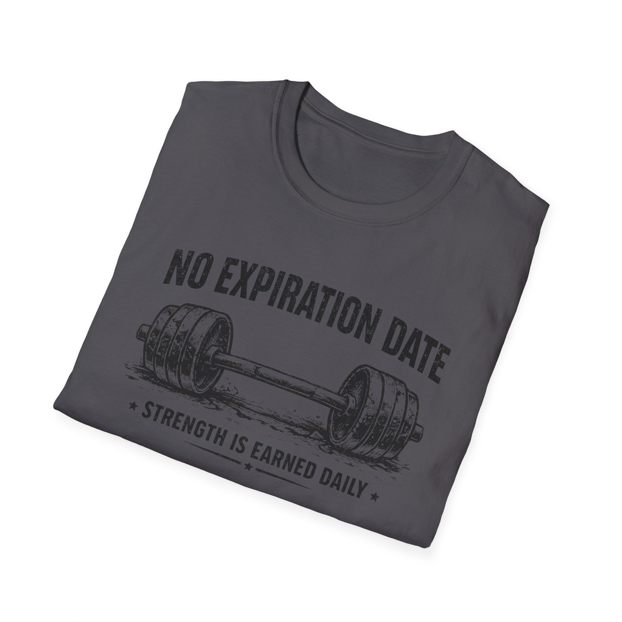No Expiration Date Barbell T-Shirt