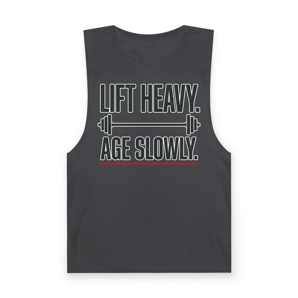 Lift Heavy. Age Slowly. Tank Top