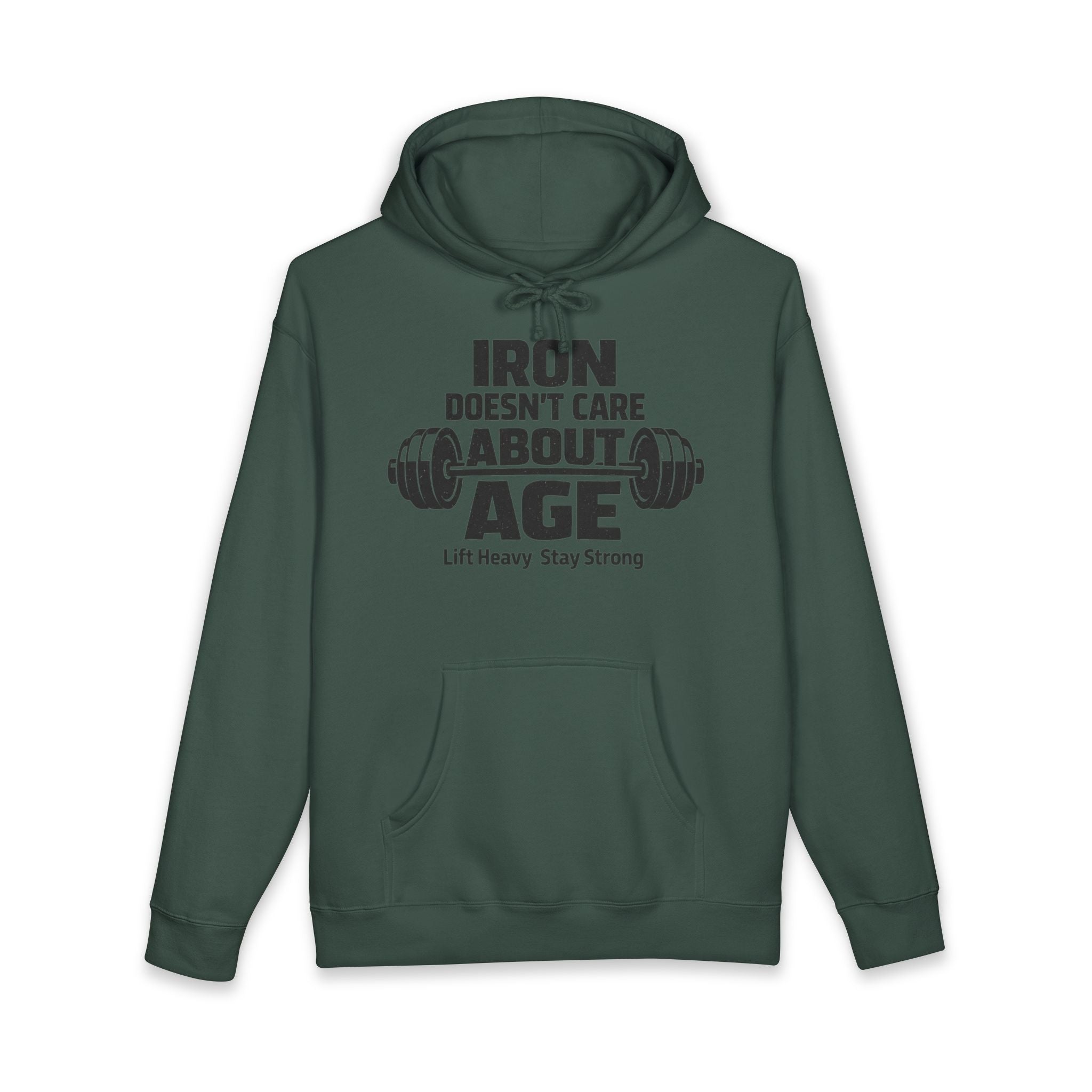 Lift Heavy Stay Strong Heavyweight Gym Hoodie