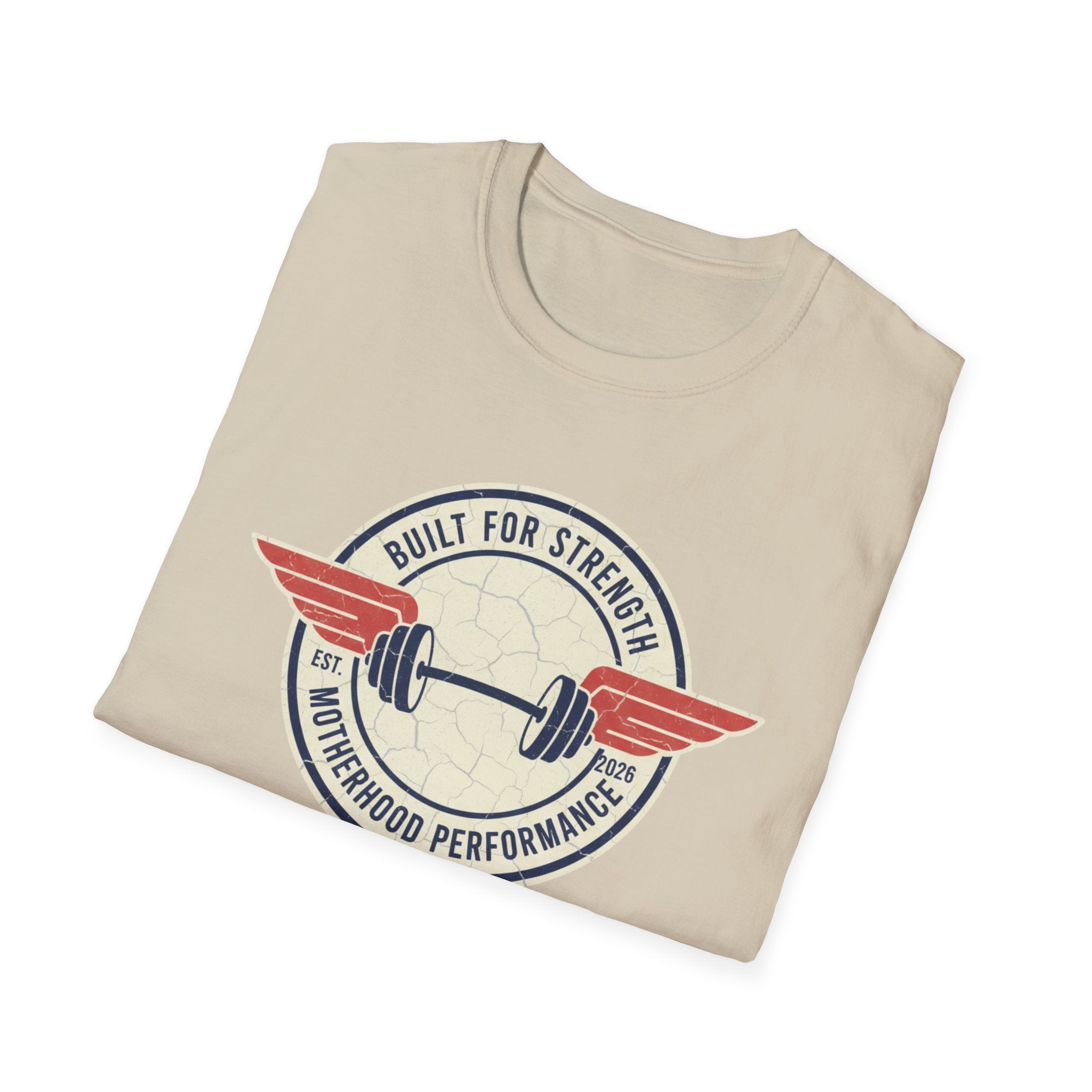 Built for Strength Motherhood Performance T-Shirt