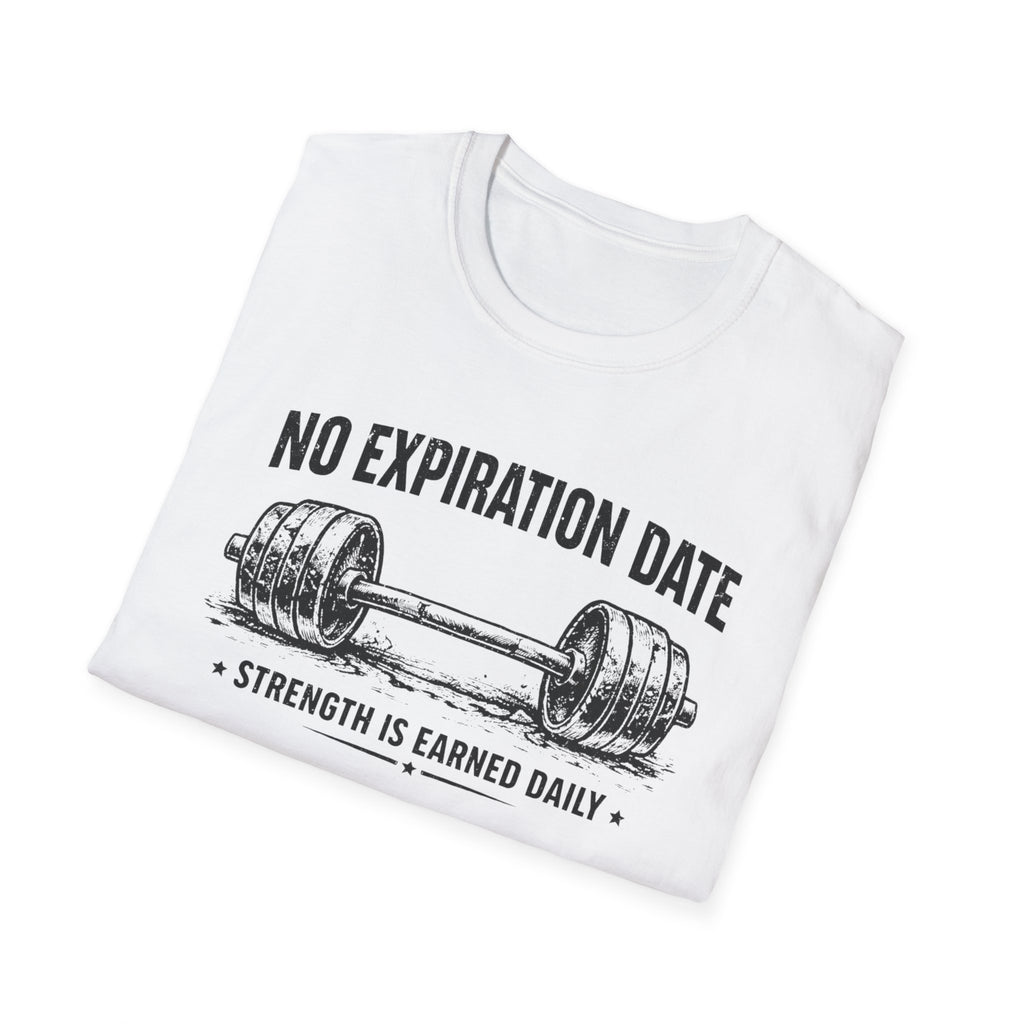 No Expiration Date Barbell T-Shirt