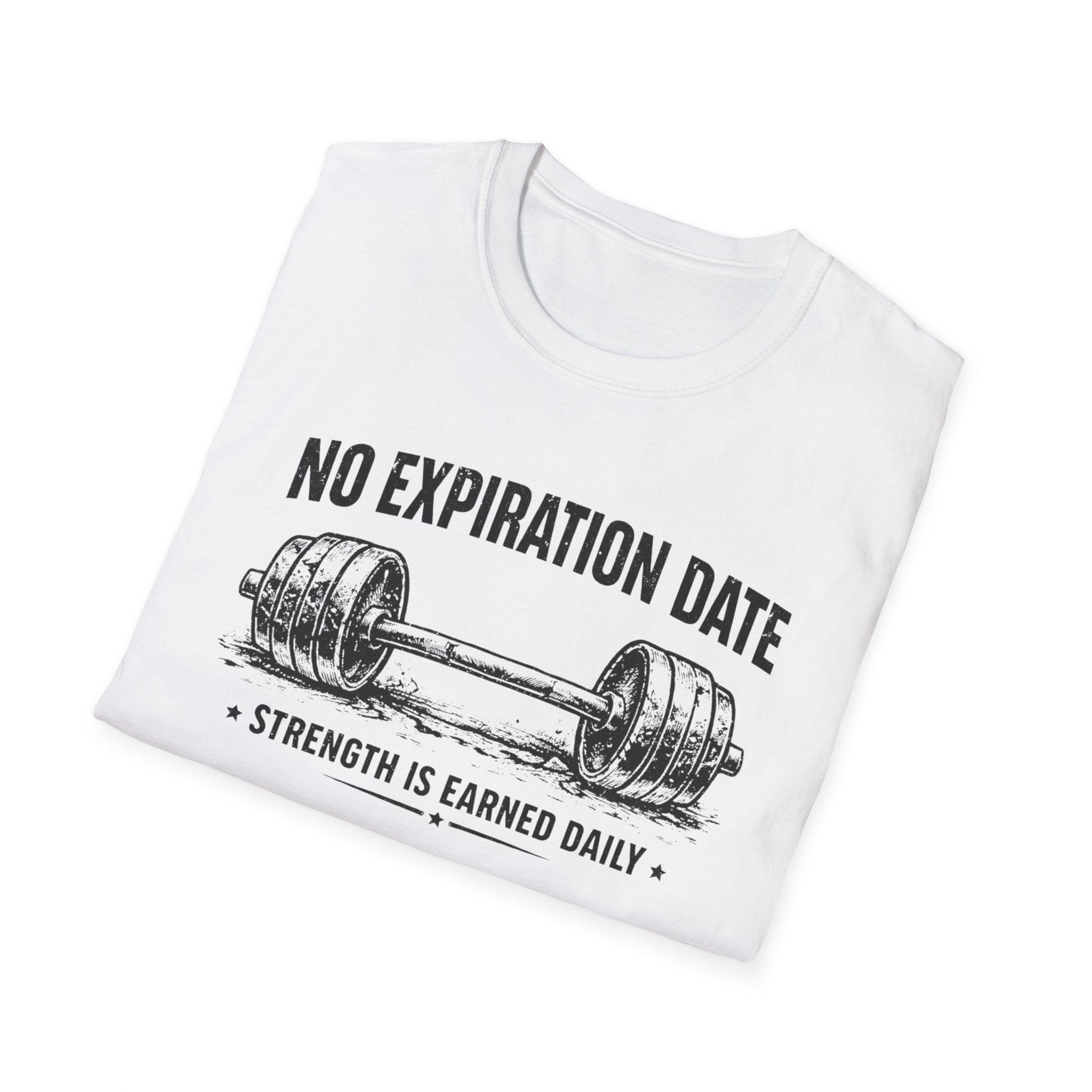 No Expiration Date Barbell T-Shirt