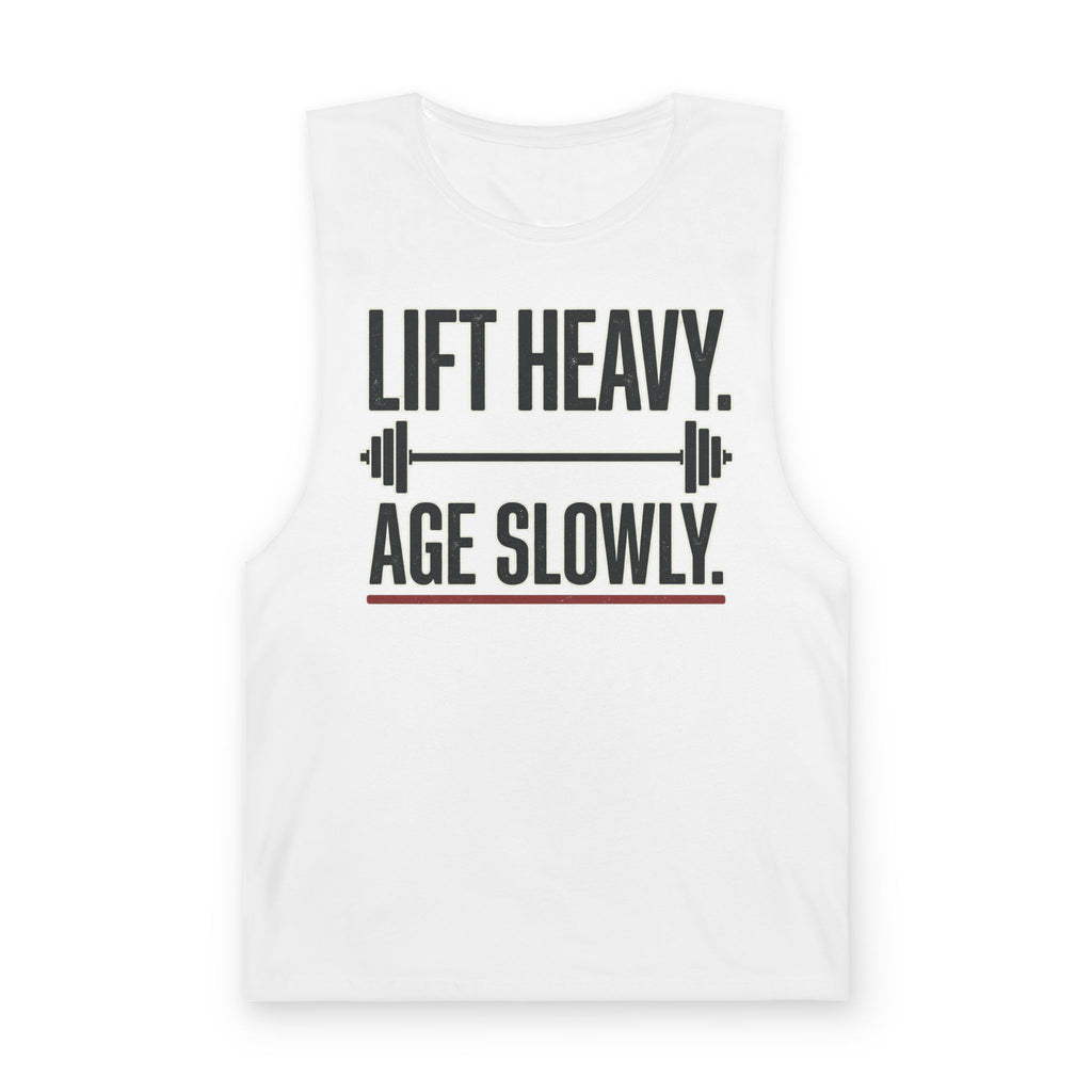 Lift Heavy. Age Slowly. Tank Top