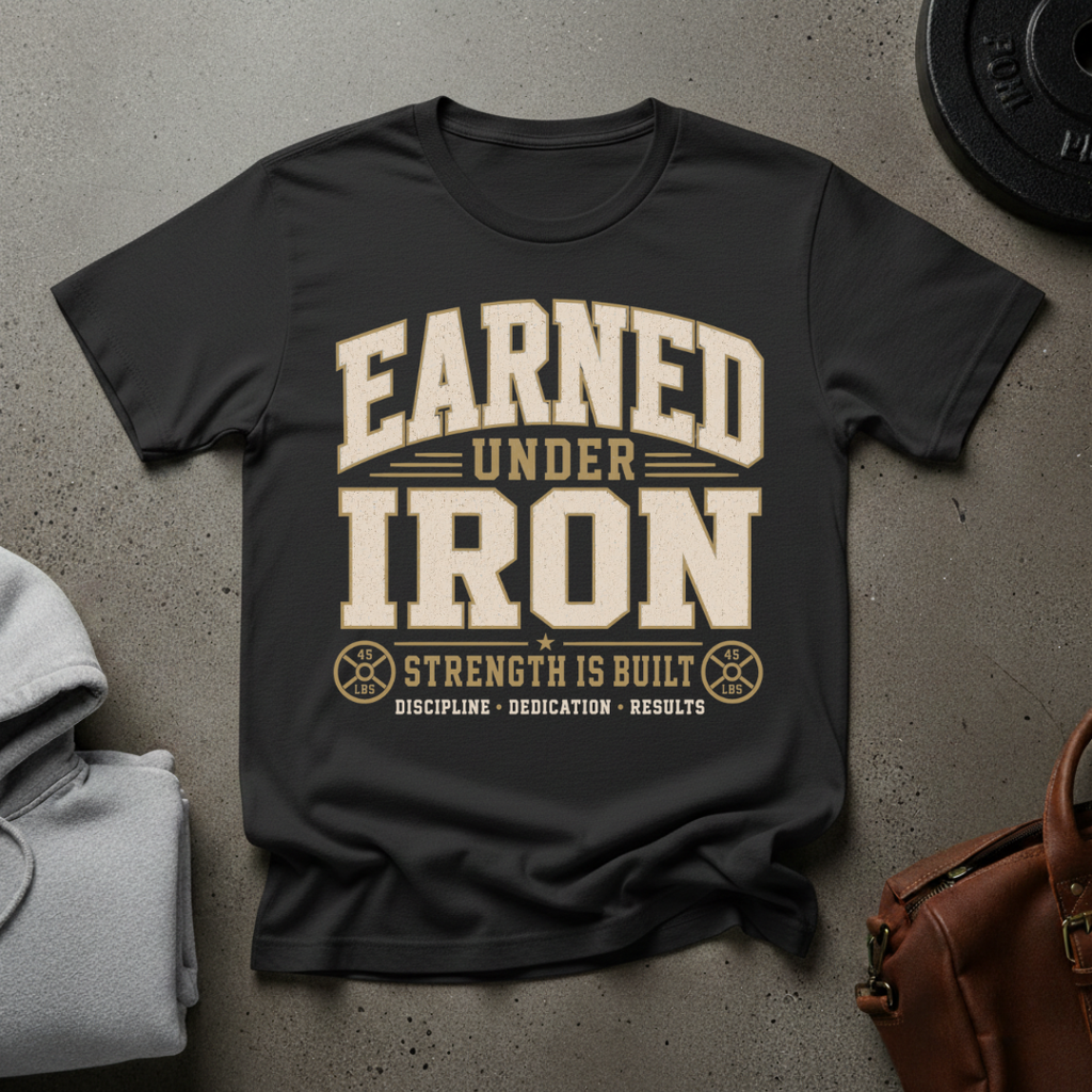 Earned Under Iron Strength T-Shirt