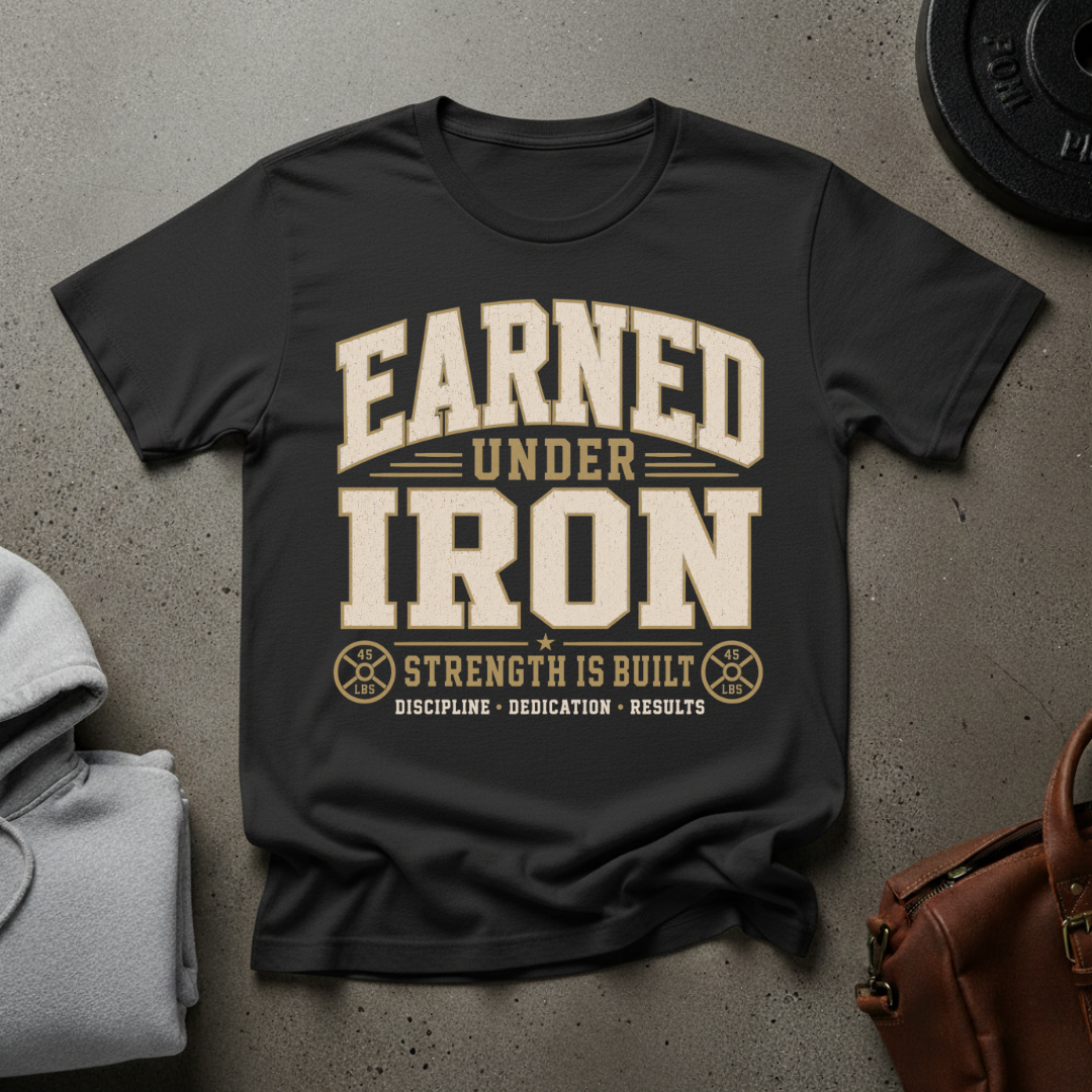 Earned Under Iron Strength T-Shirt