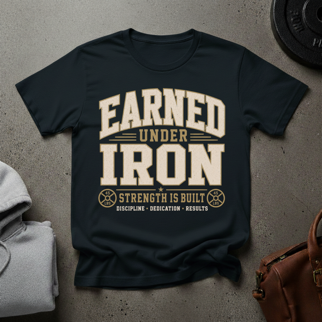 Earned Under Iron Strength T-Shirt
