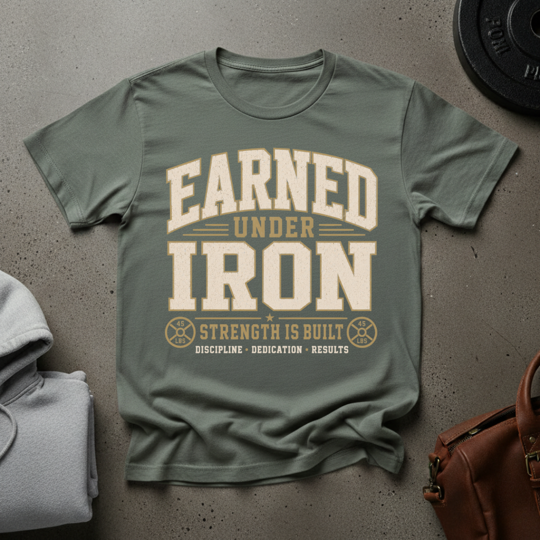 Earned Under Iron Strength T-Shirt