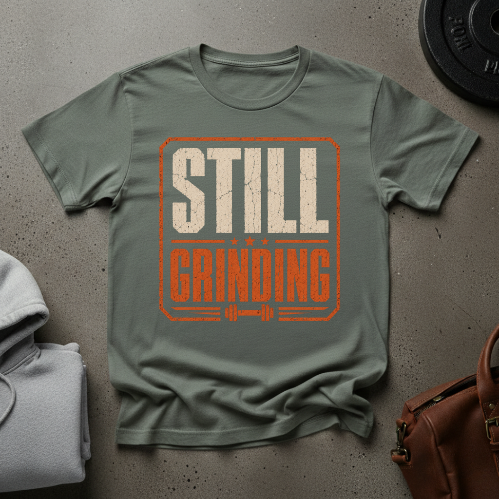 Still Grinding Gym T-Shirt