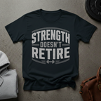 Strength Doesn't Retire Classic Oval T-Shirt