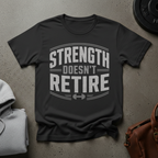 Strength Doesn't Retire Classic Oval T-Shirt