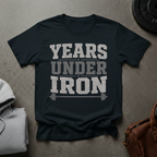 Years Under Iron Weightlifting T-Shirt