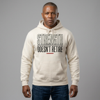 Strength Doesn't Retire Heavyweight Gym Hoodie