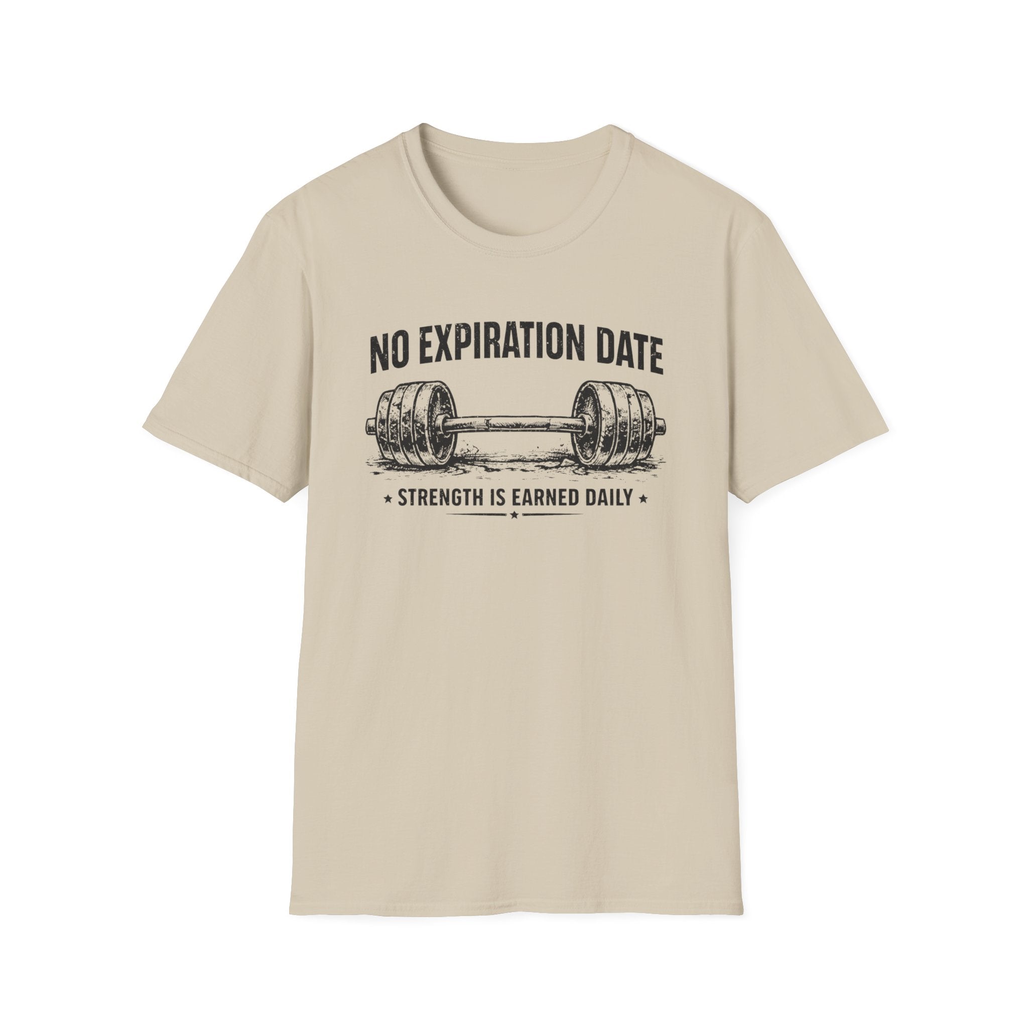 No Expiration Date Barbell T-Shirt