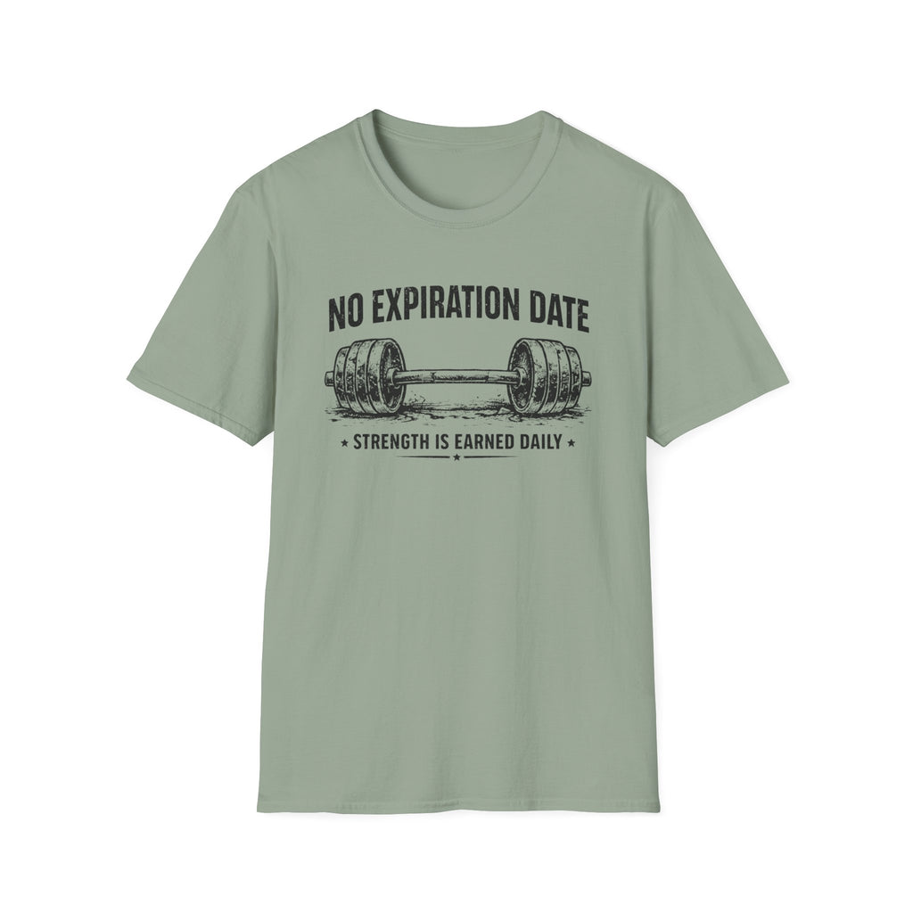 No Expiration Date Barbell T-Shirt