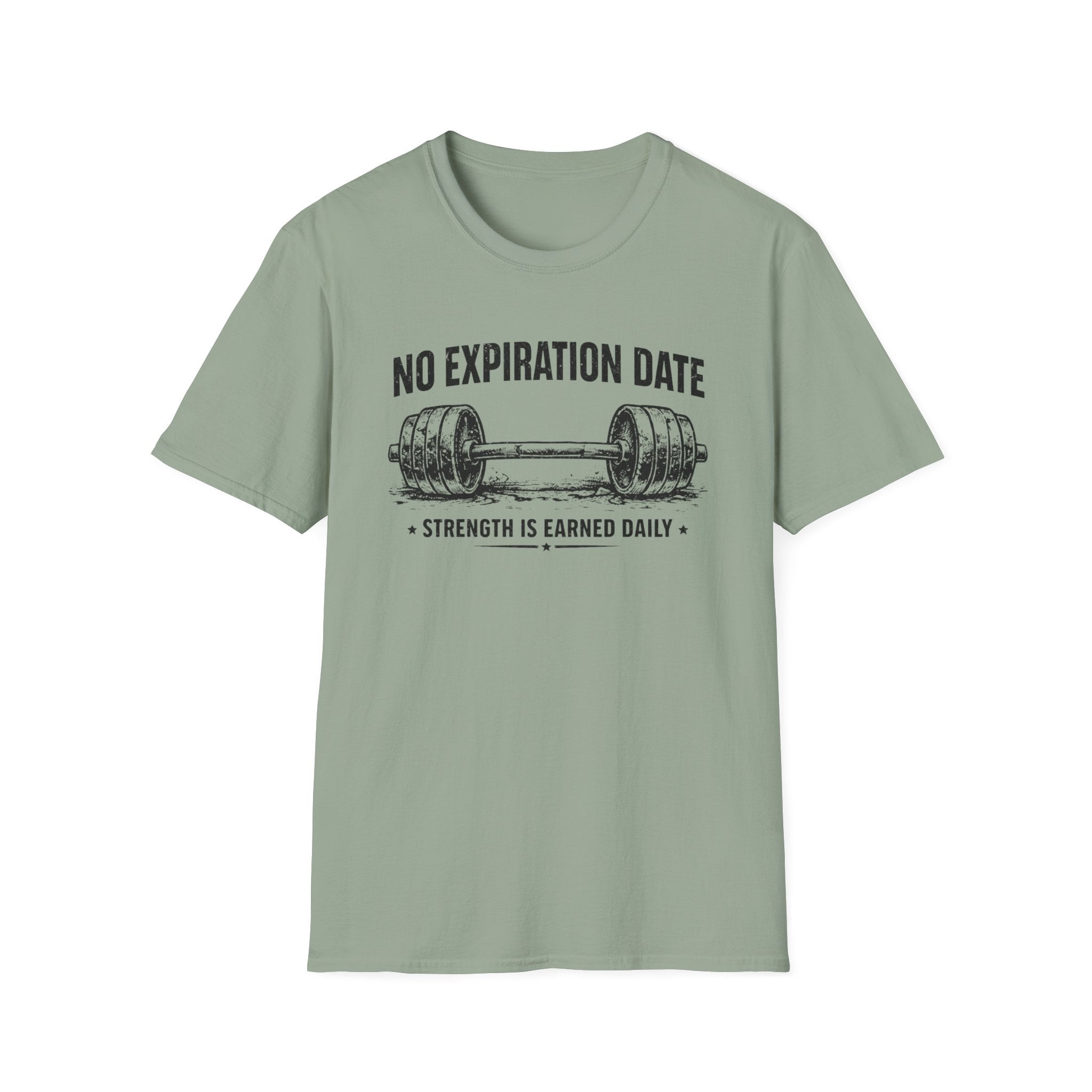 No Expiration Date Barbell T-Shirt