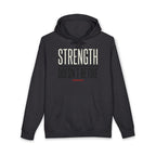 Strength Doesn't Retire Heavyweight Gym Hoodie