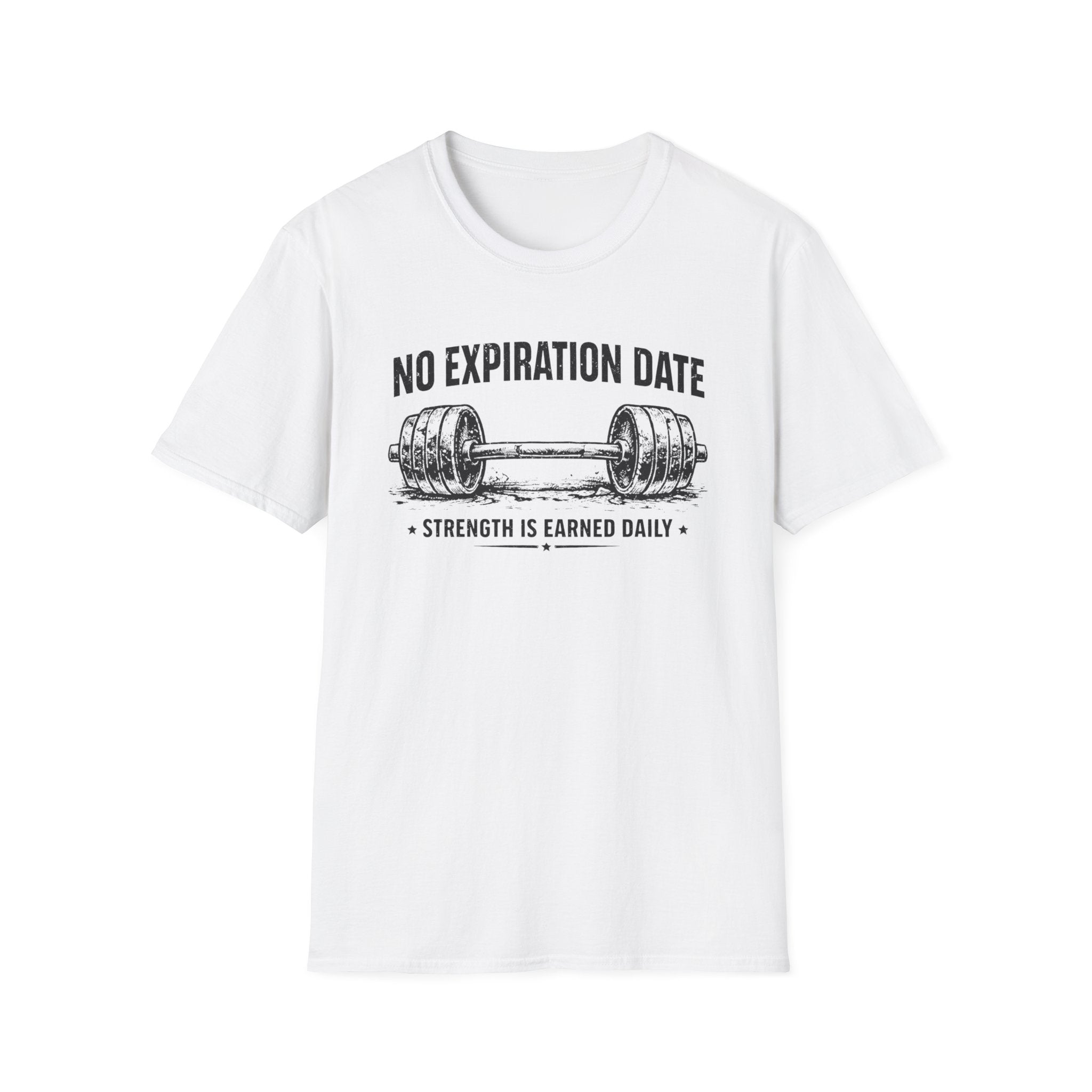 No Expiration Date Barbell T-Shirt