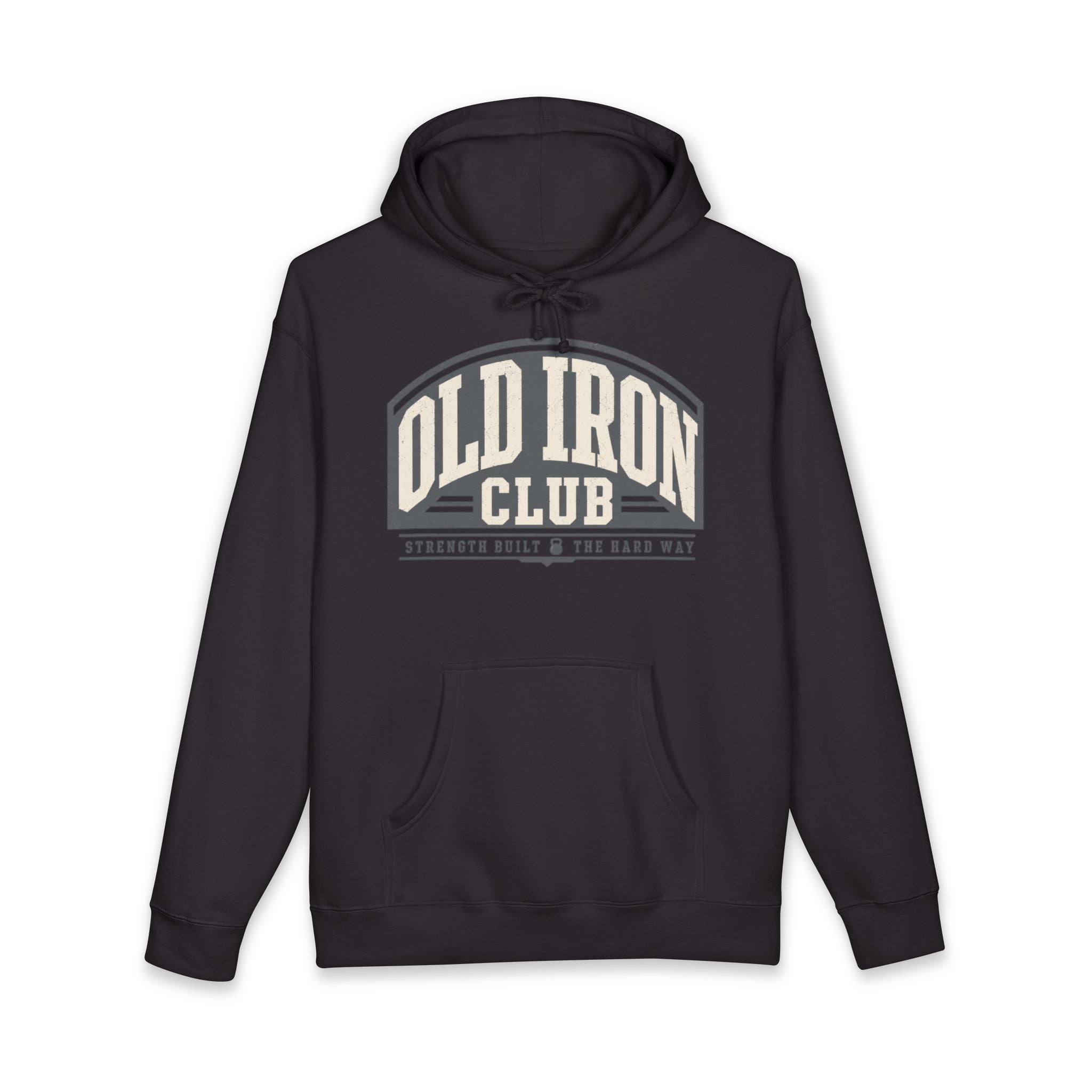 Old Iron Club Heavyweight Gym Hoodie