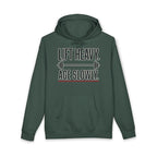 Lift Heavy. Age Slowly. Heavyweight Gym Hoodie