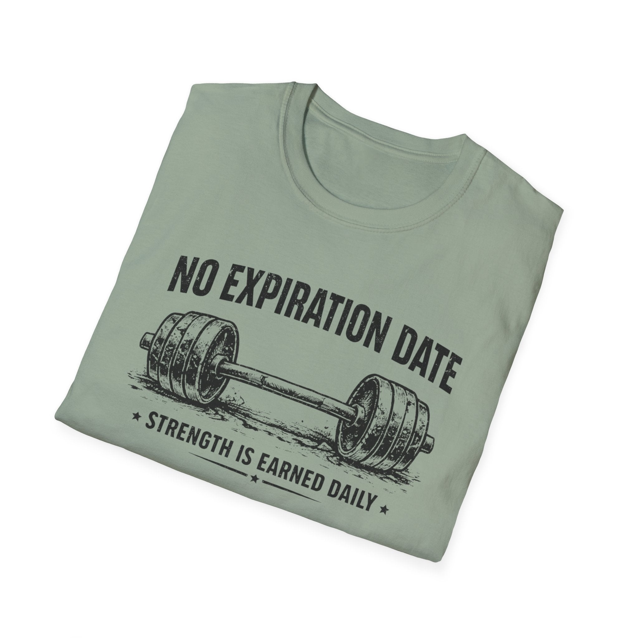 No Expiration Date Barbell T-Shirt