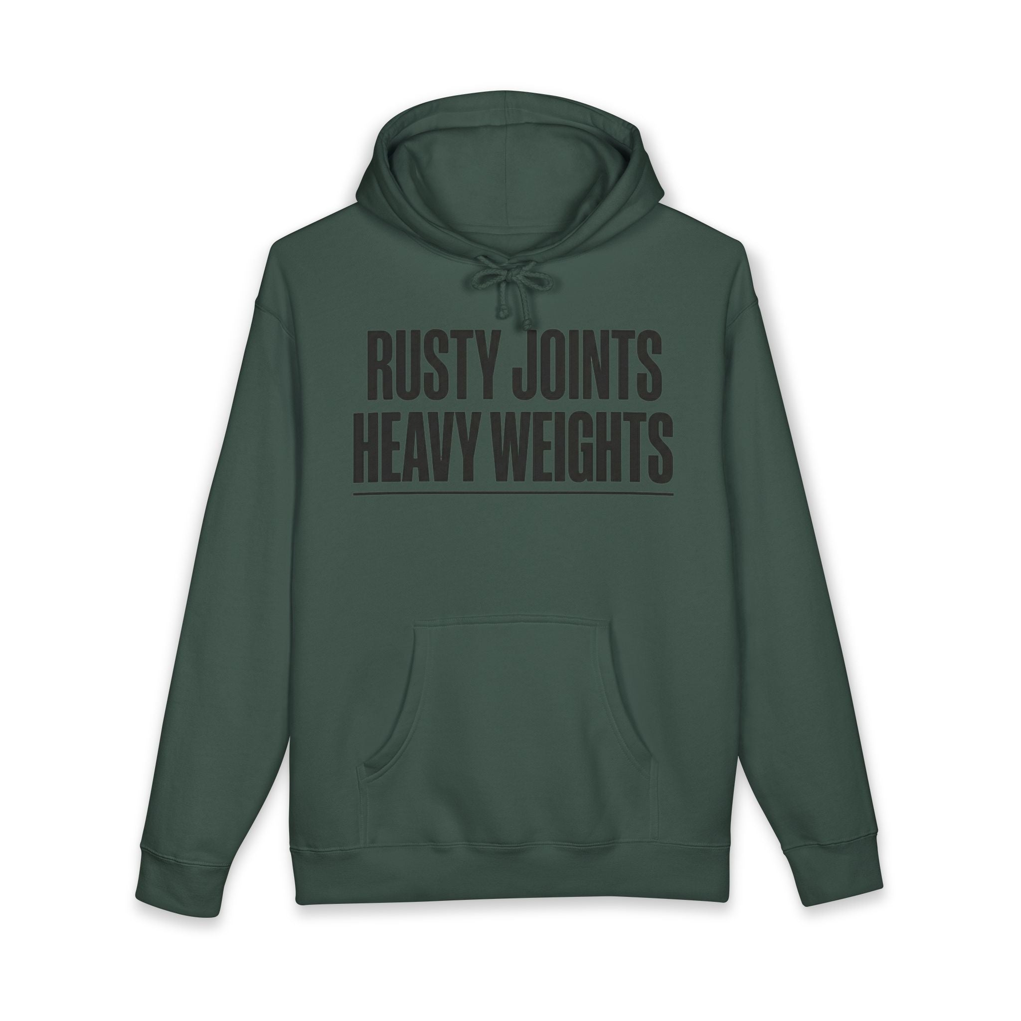 Rusty Joints Heavy Weights Heavyweight Gym Hoodie