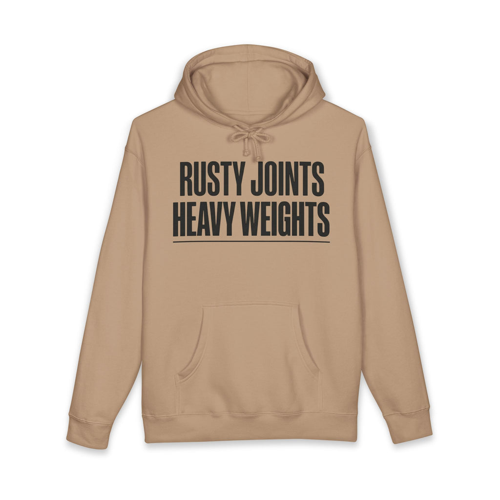 Rusty Joints Heavy Weights Heavyweight Gym Hoodie