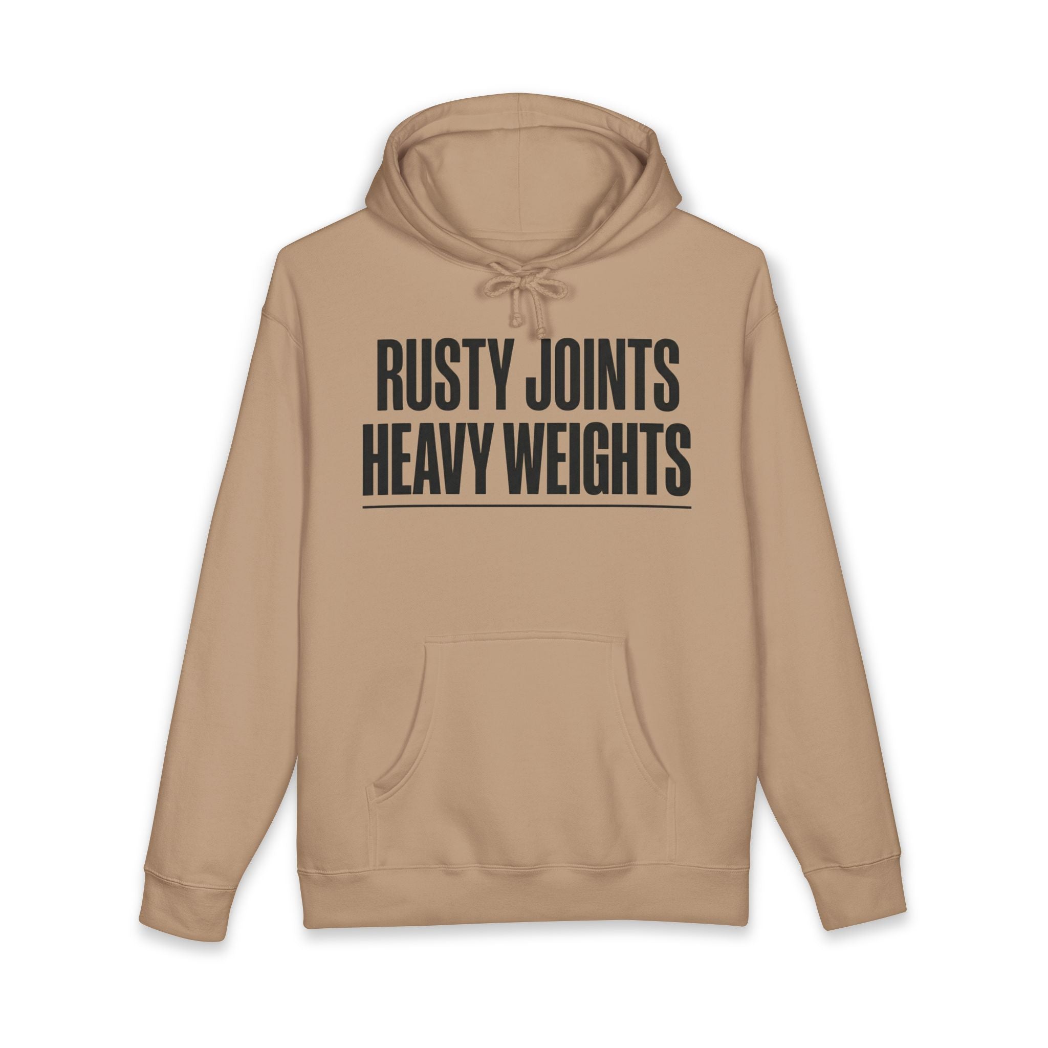 Rusty Joints Heavy Weights Heavyweight Gym Hoodie