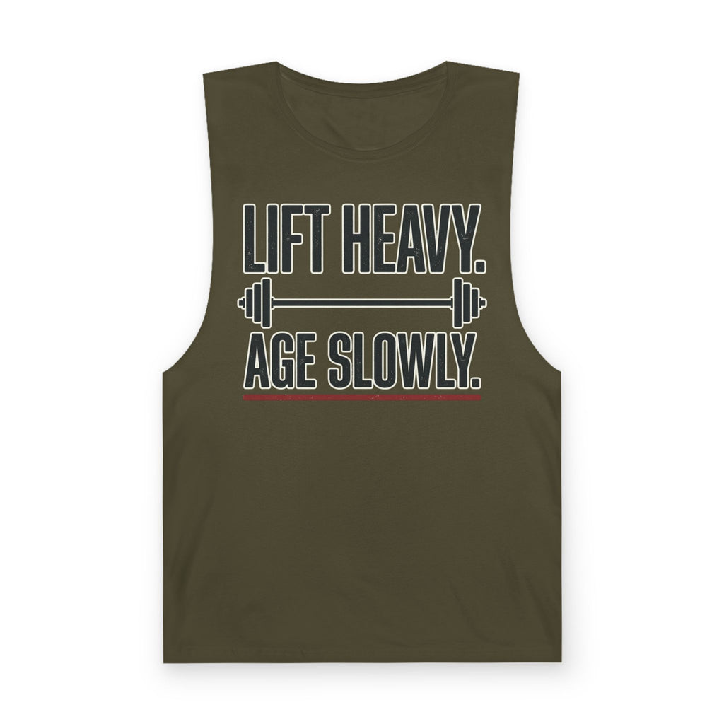 Lift Heavy. Age Slowly. Tank Top