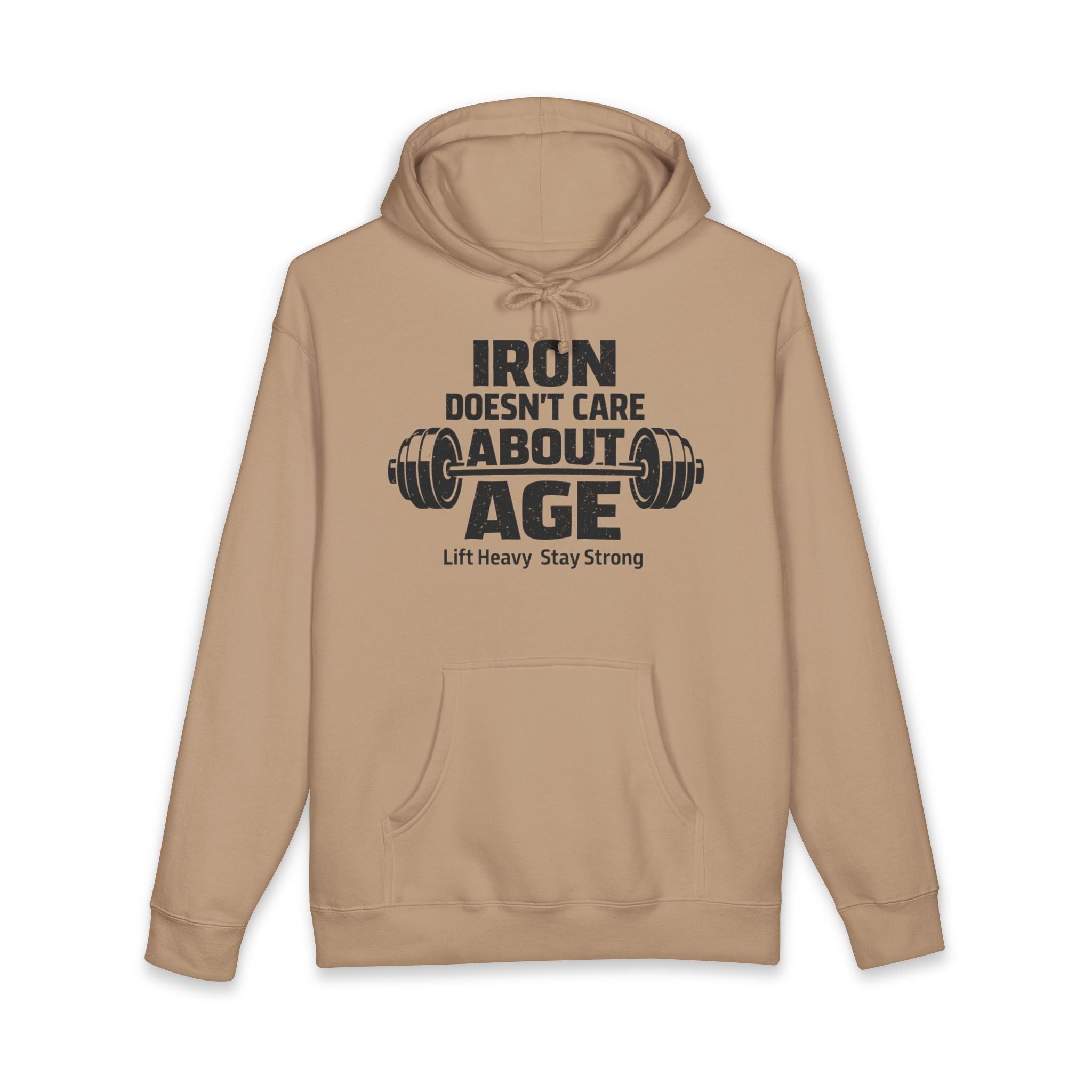 Lift Heavy Stay Strong Heavyweight Gym Hoodie