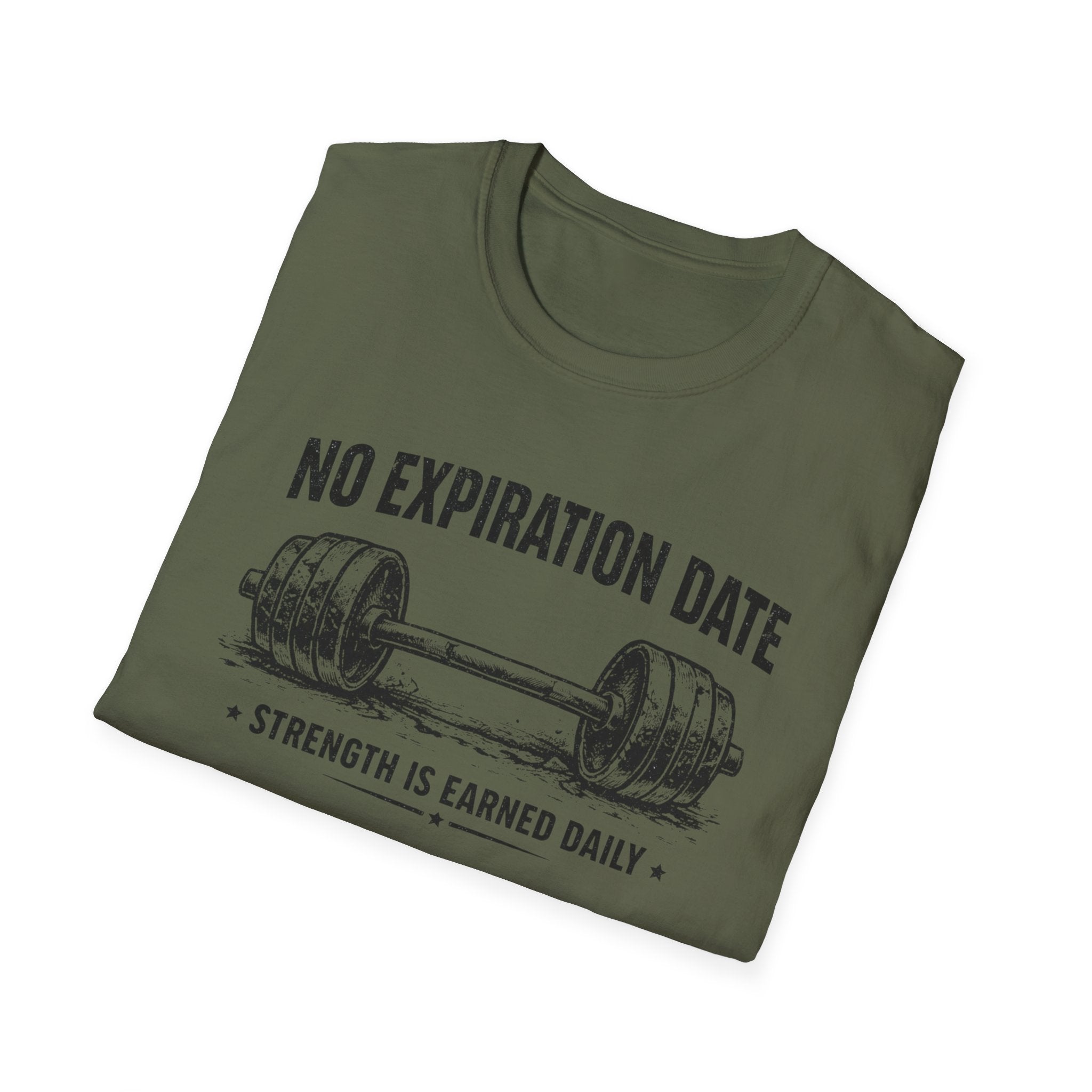 No Expiration Date Barbell T-Shirt