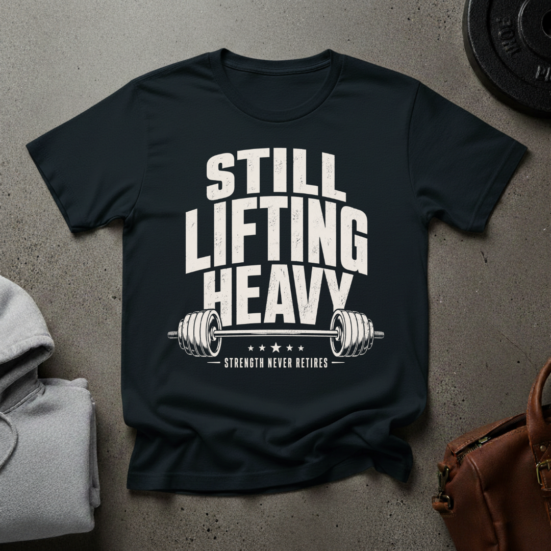 Still Lifting Heavy Gym T-Shirt