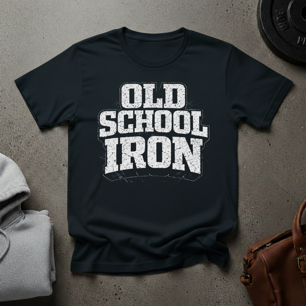 Old School Iron Gym T-Shirt