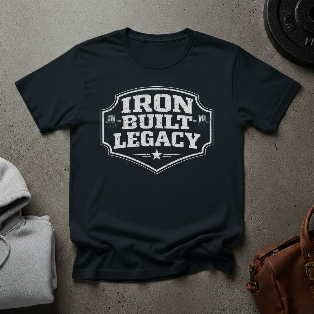 Iron Built Legacy Gym T-Shirt