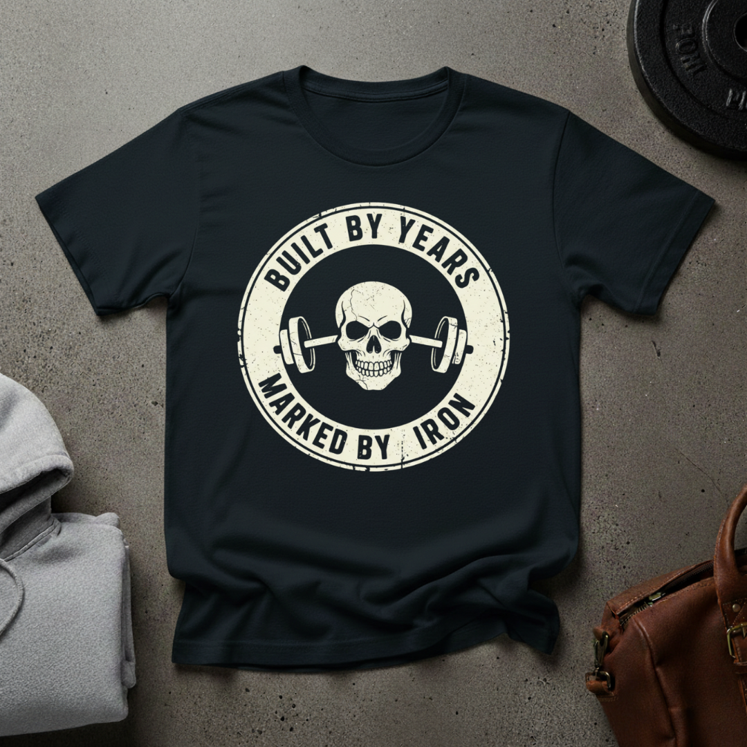 Built by Years Marked by Iron T-Shirt