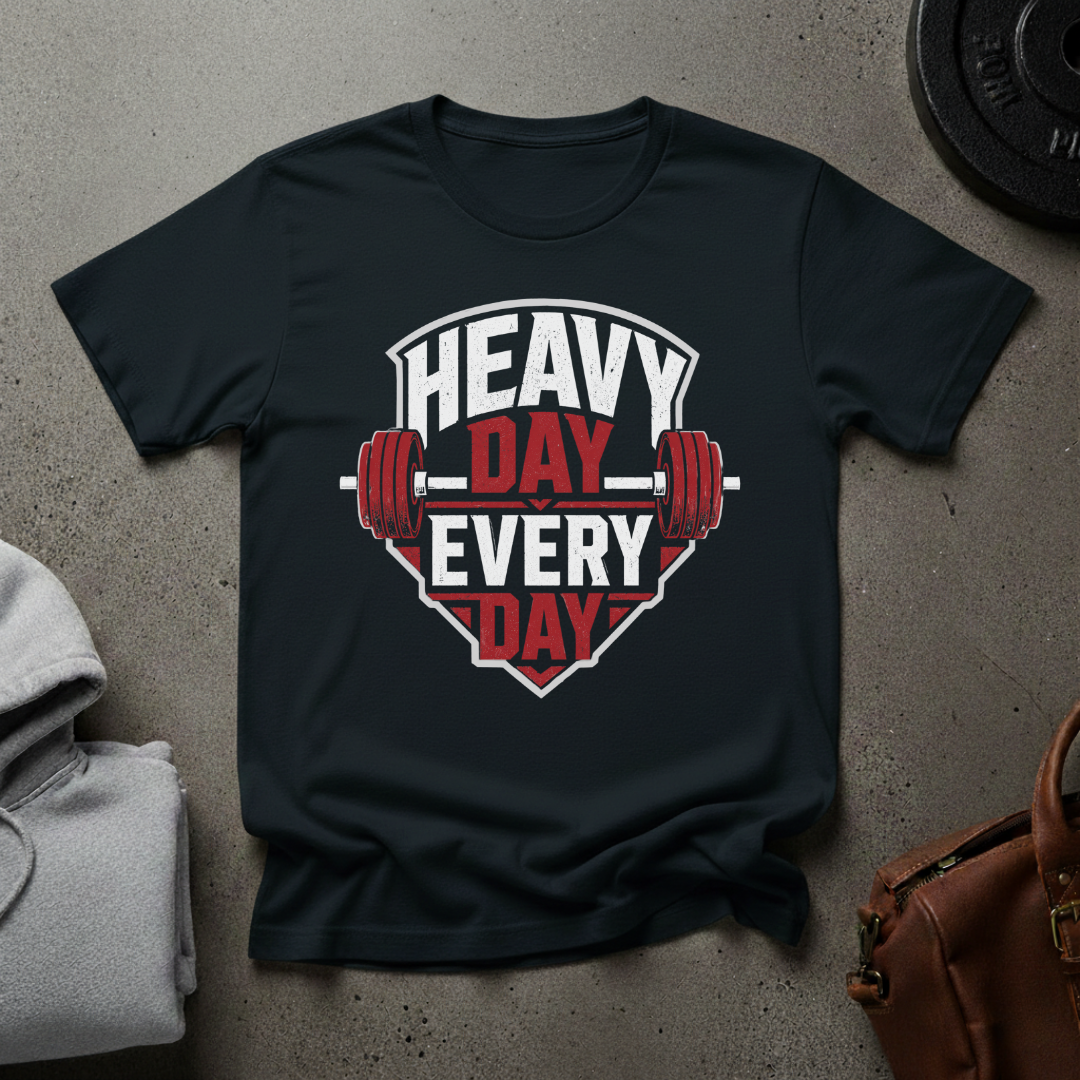 Heavy Day Every Day Gym T-Shirt