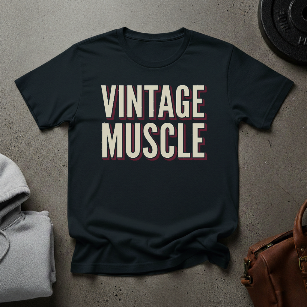 Vintage Muscle Gym T-Shirt