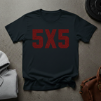 5x5 Strength Training Gym T-Shirt
