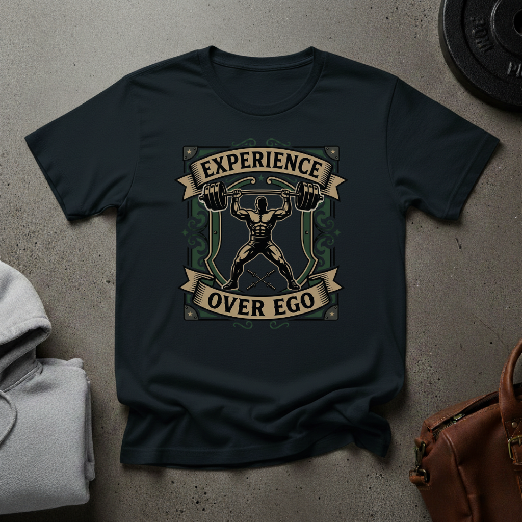 Experience Over Ego T-Shirt 4XL-5XL
