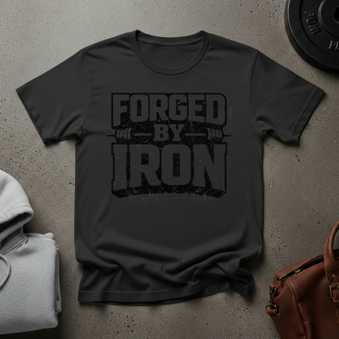 Forged by Iron Gym T-Shirt