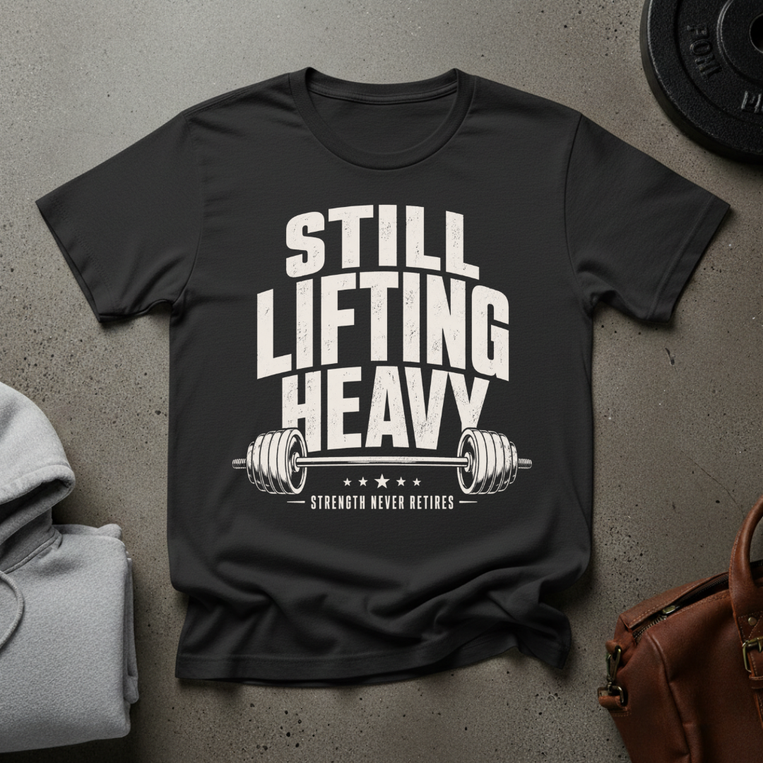 Still Lifting Heavy Gym T-Shirt