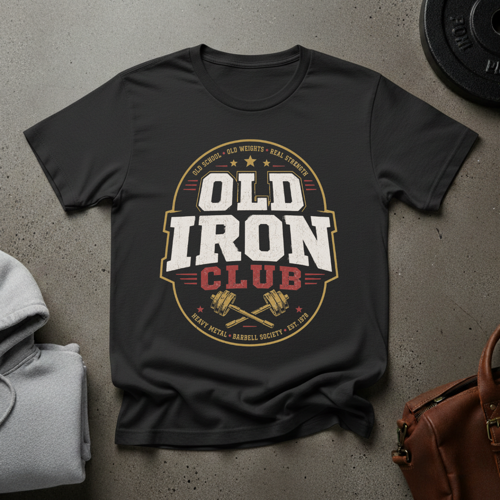 Old Iron Club Gym T-Shirt