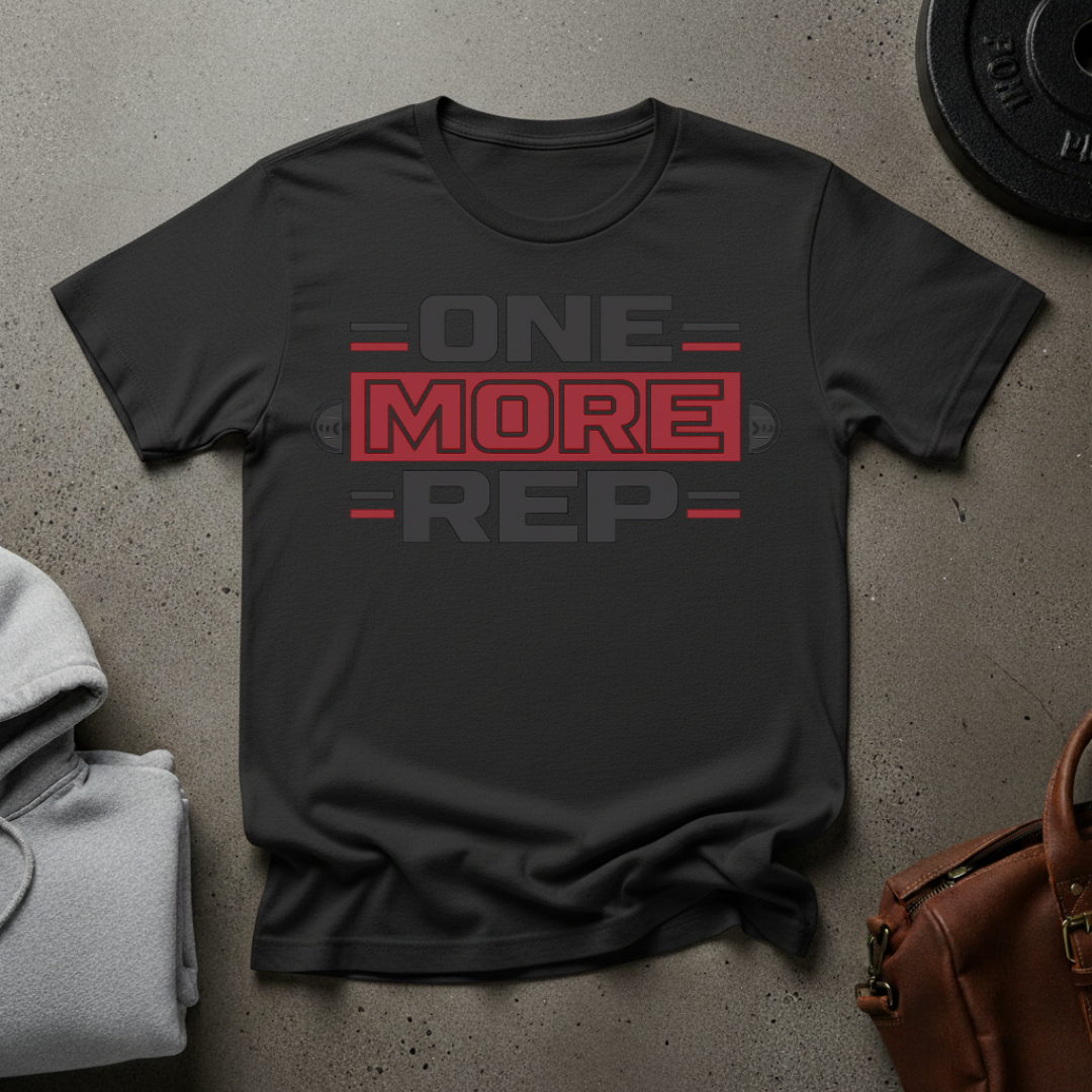 One More Rep Gym T-Shirt
